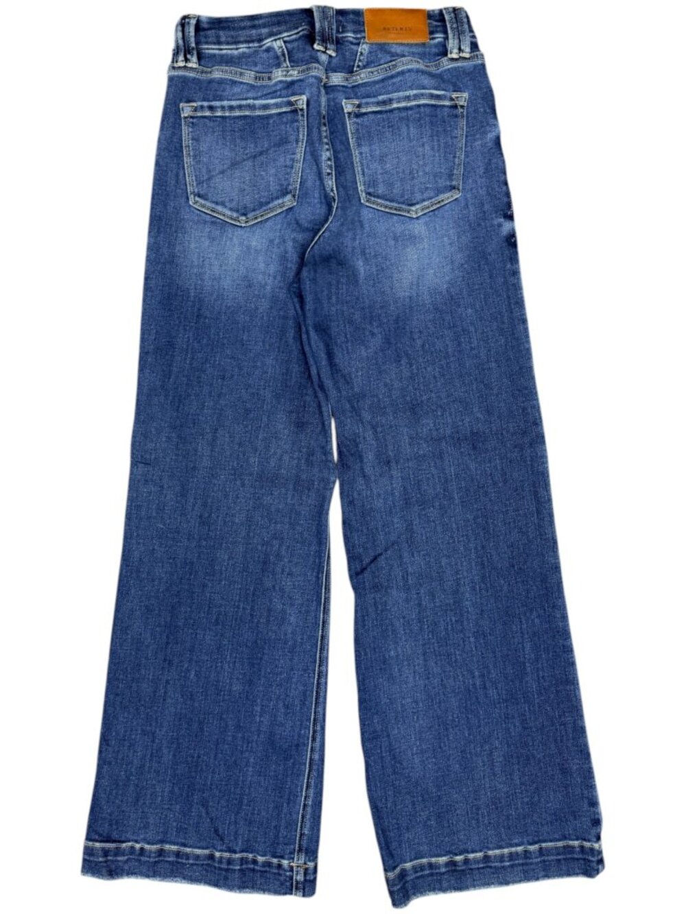 ARTEMIS VINTAGE Women's EUC Button-Fly High Rise Wide Leg Jeans | Size 5/26 - Picture 9 of 14